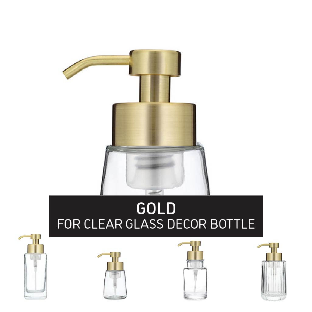 Pump Top Only (For Glass Decor Foaming Soap Dispensers)