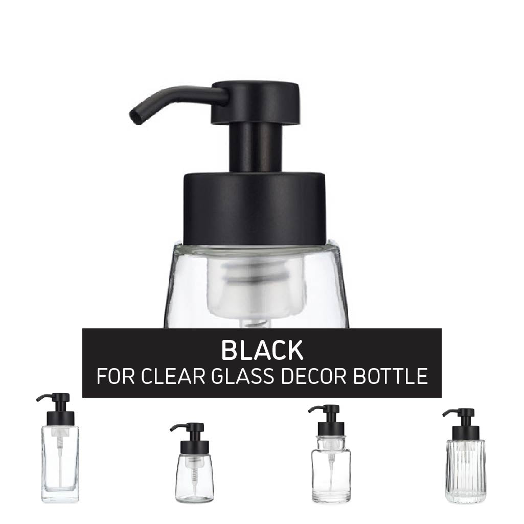 Pump Top Only (For Glass Decor Foaming Soap Dispensers)