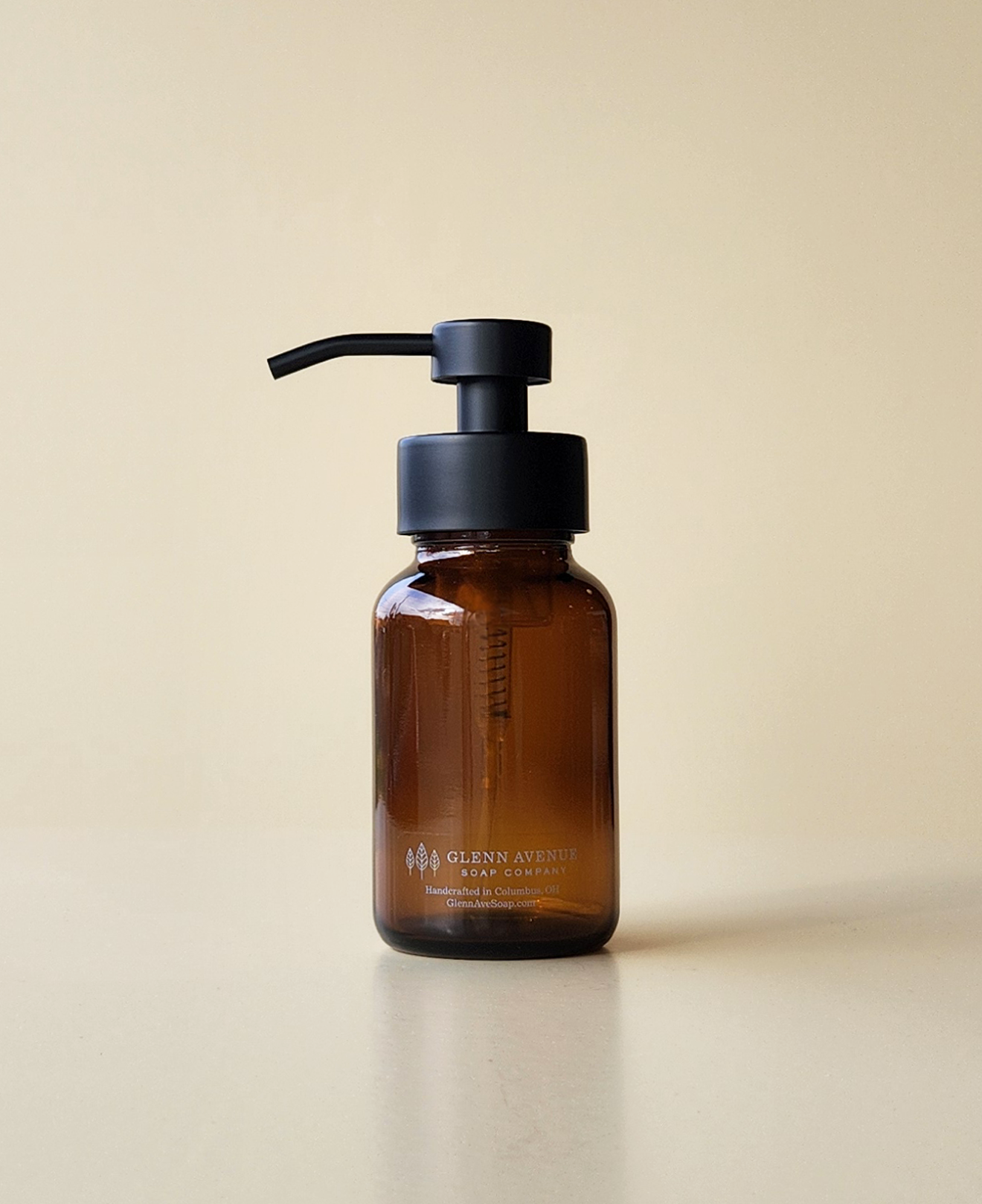 Apothecary Glass Foaming Soap Dispenser