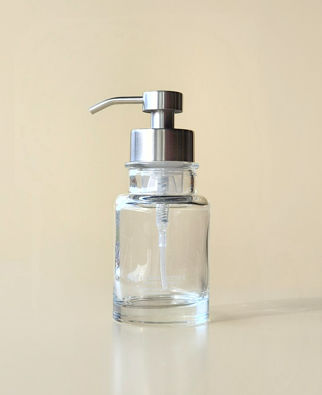 Clara Glass Foaming Soap Dispenser