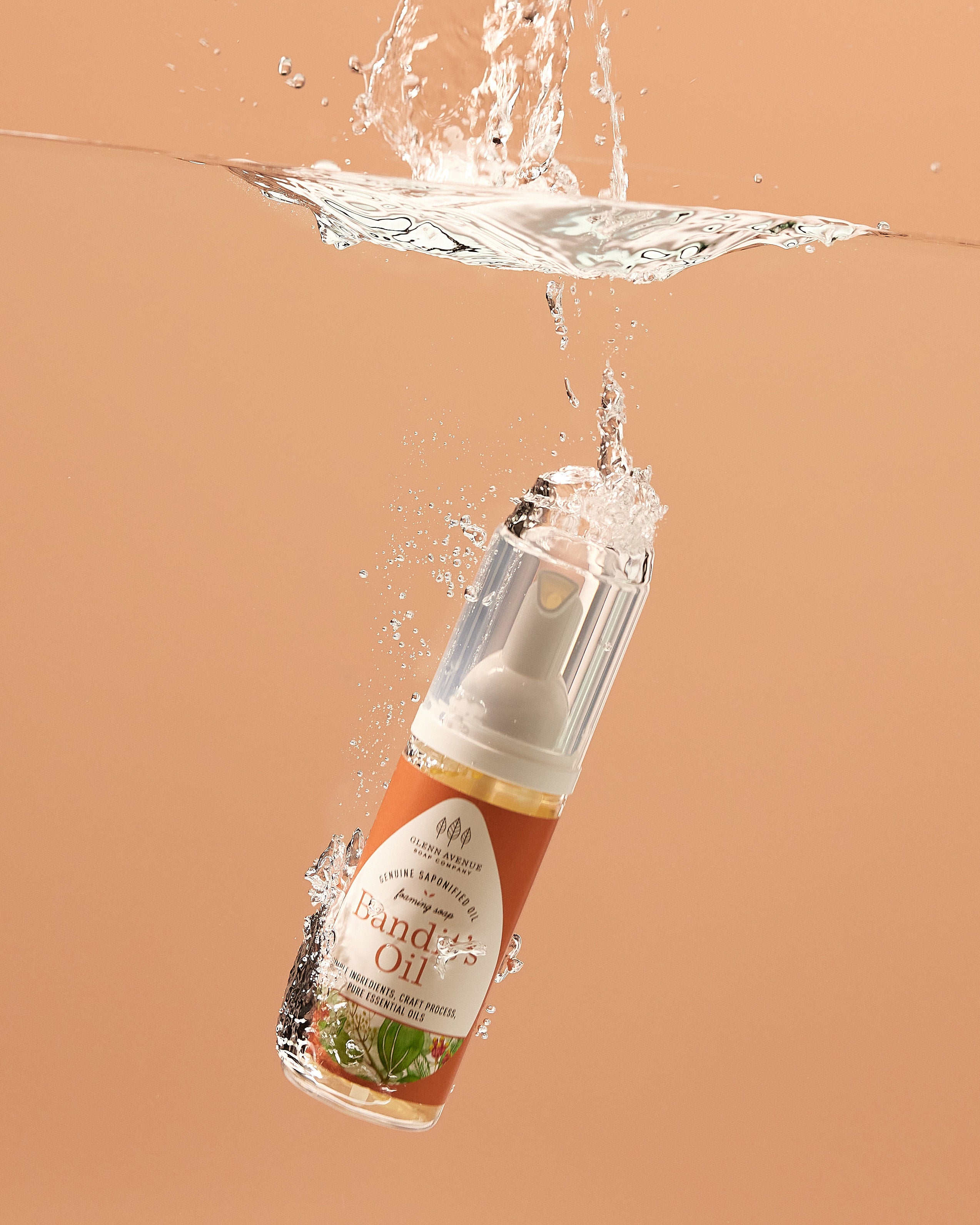 Bandit's Oil Foaming Hand Soap - 1.7oz Travel-Sized Mini Foamer