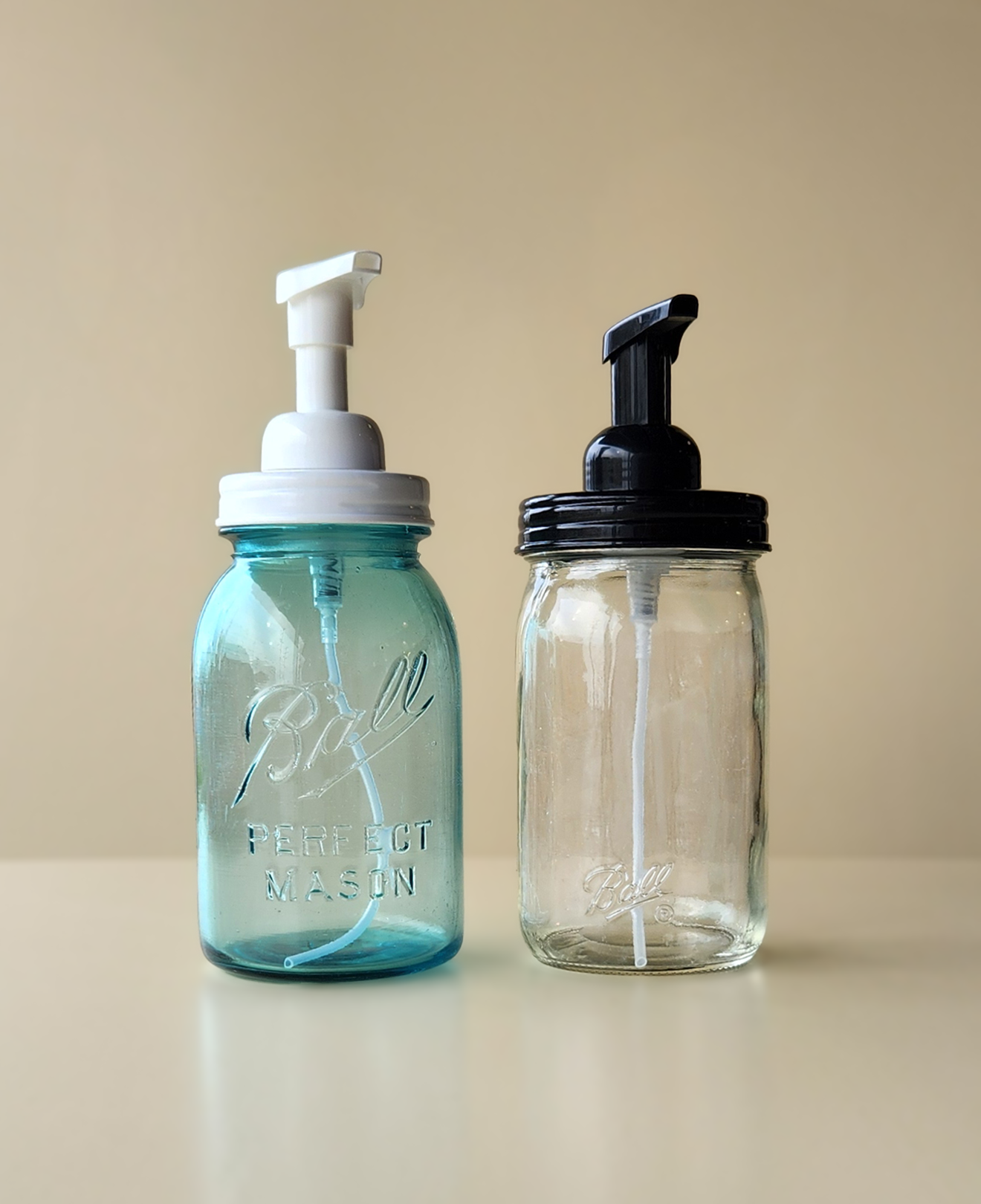 Mason Jar Foaming Hand Soap Dispenser Lid