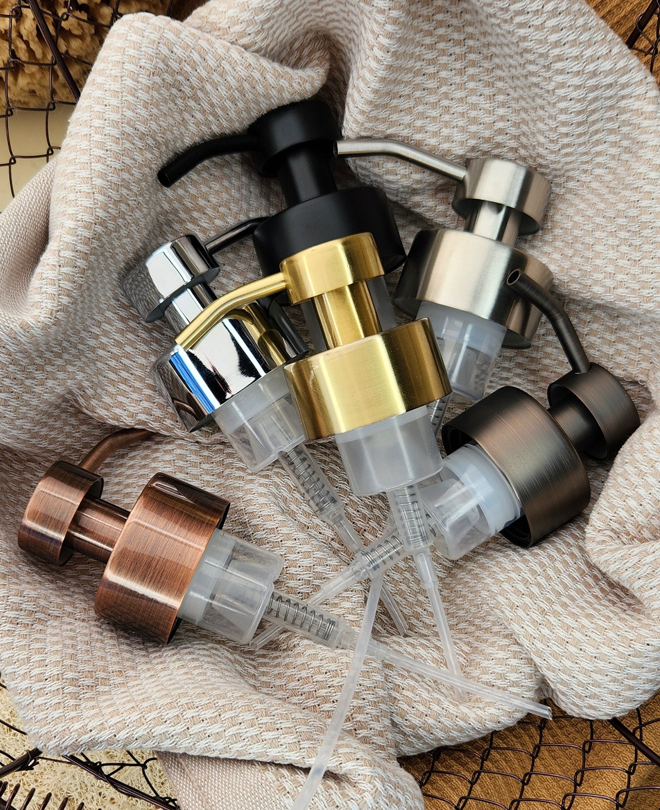 Pump Top Only (For Glass Decor Foaming Soap Dispensers)