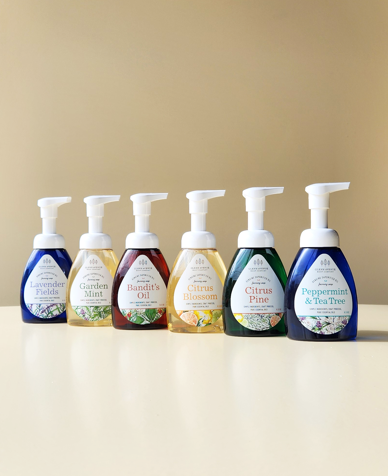 Signature Foaming Soap Variety Pack – 6 Scents