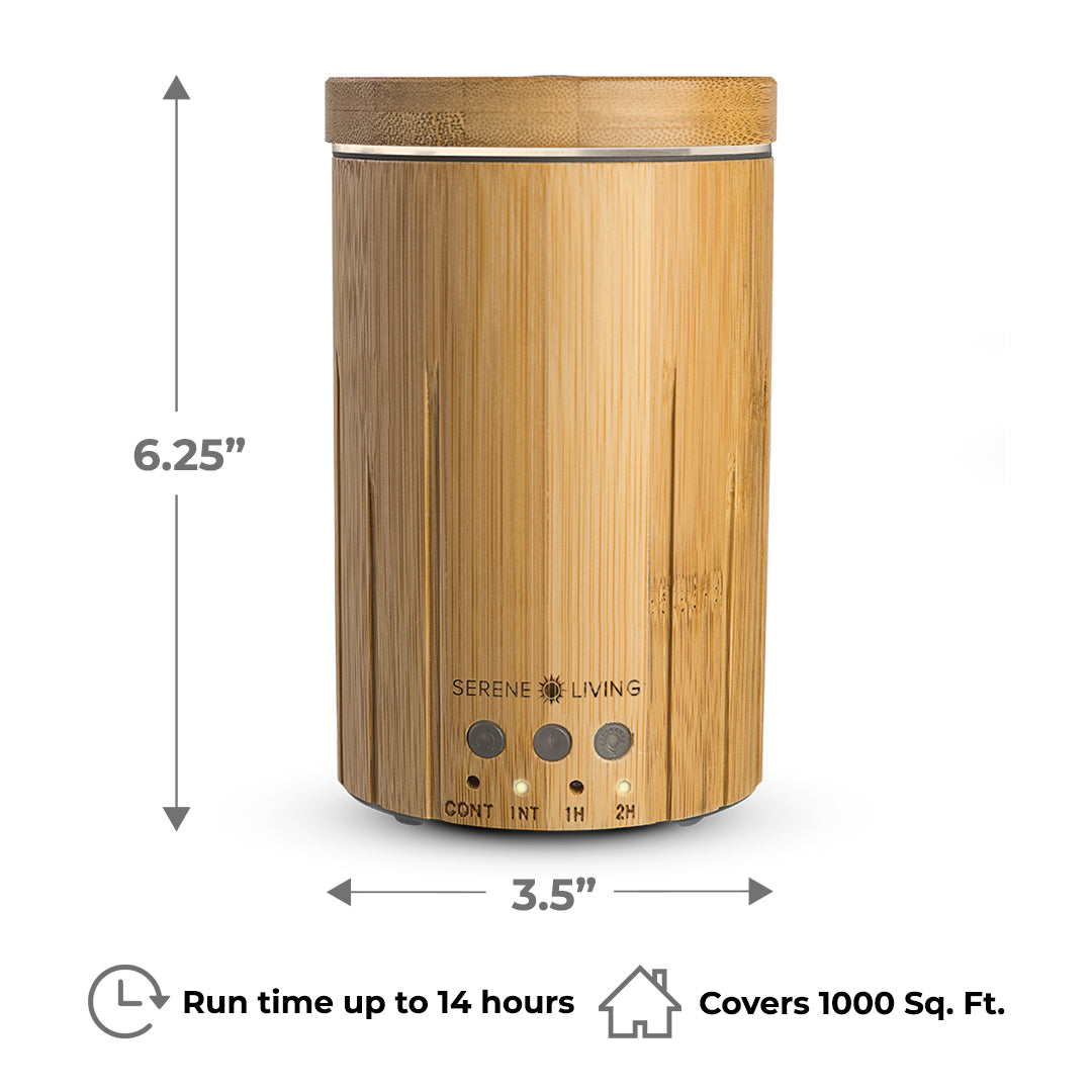Bamboo Ultrasonic Essential Oil Diffuser