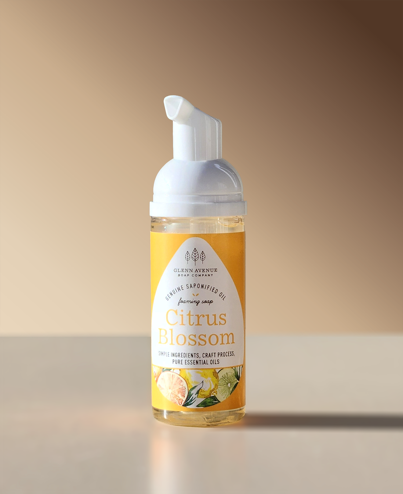 Citrus Blossom Foaming Hand Soap - 1.7oz Travel-Sized Mini Foamer