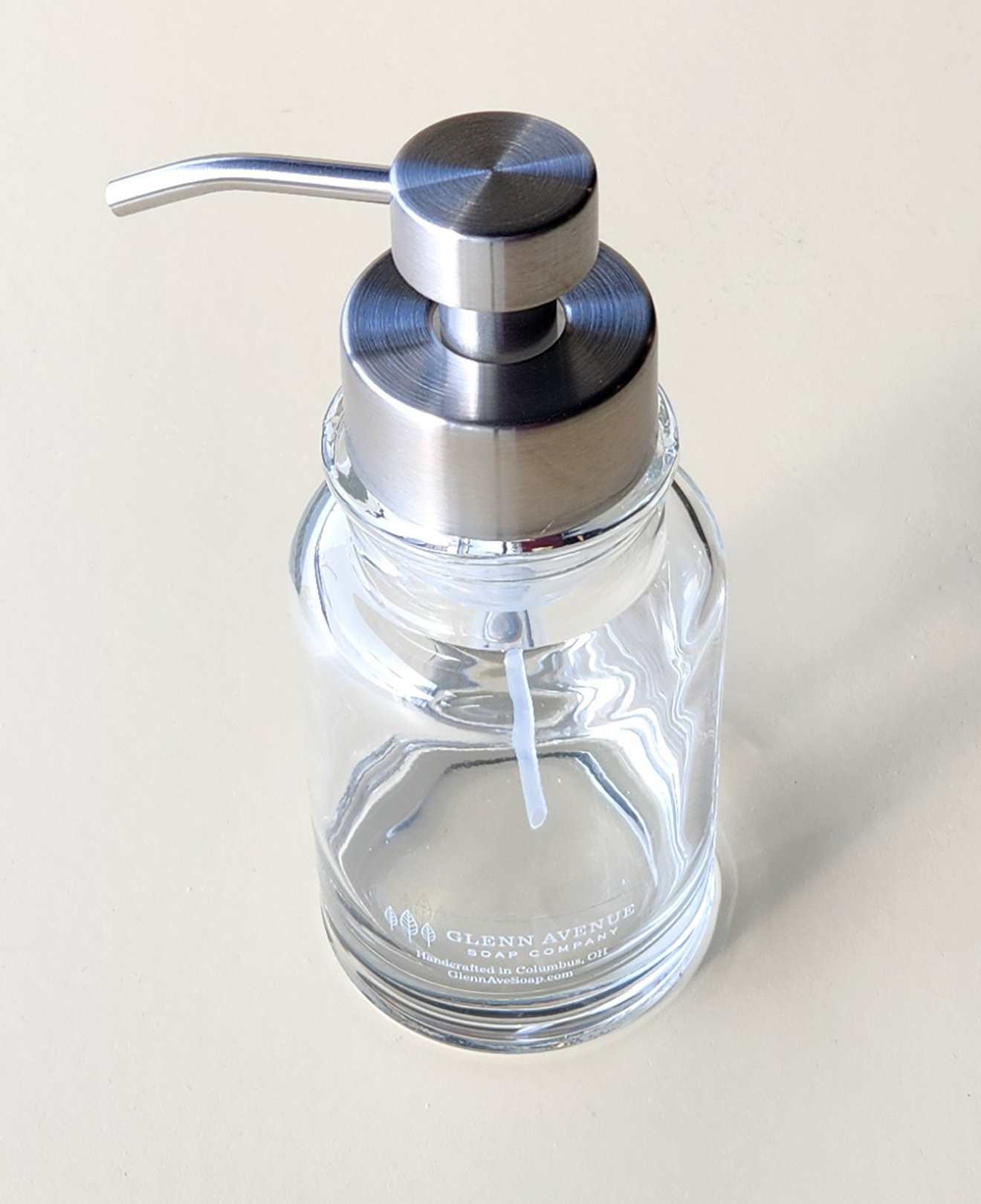 Clara Glass Foaming Soap Dispenser