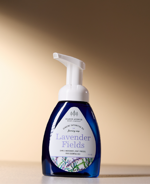 Lavender Fields Foaming Hand Soap | Glenn Avenue Soap, Ohio