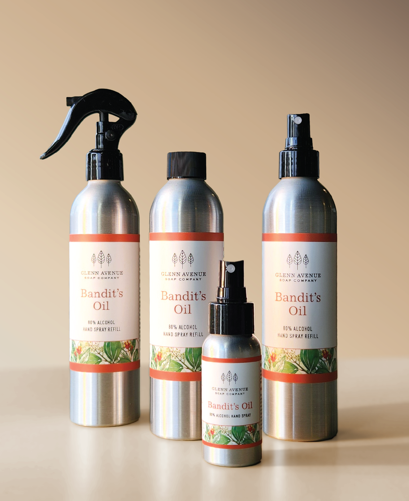 Bandit's Oil 80% Alcohol Hand Spray