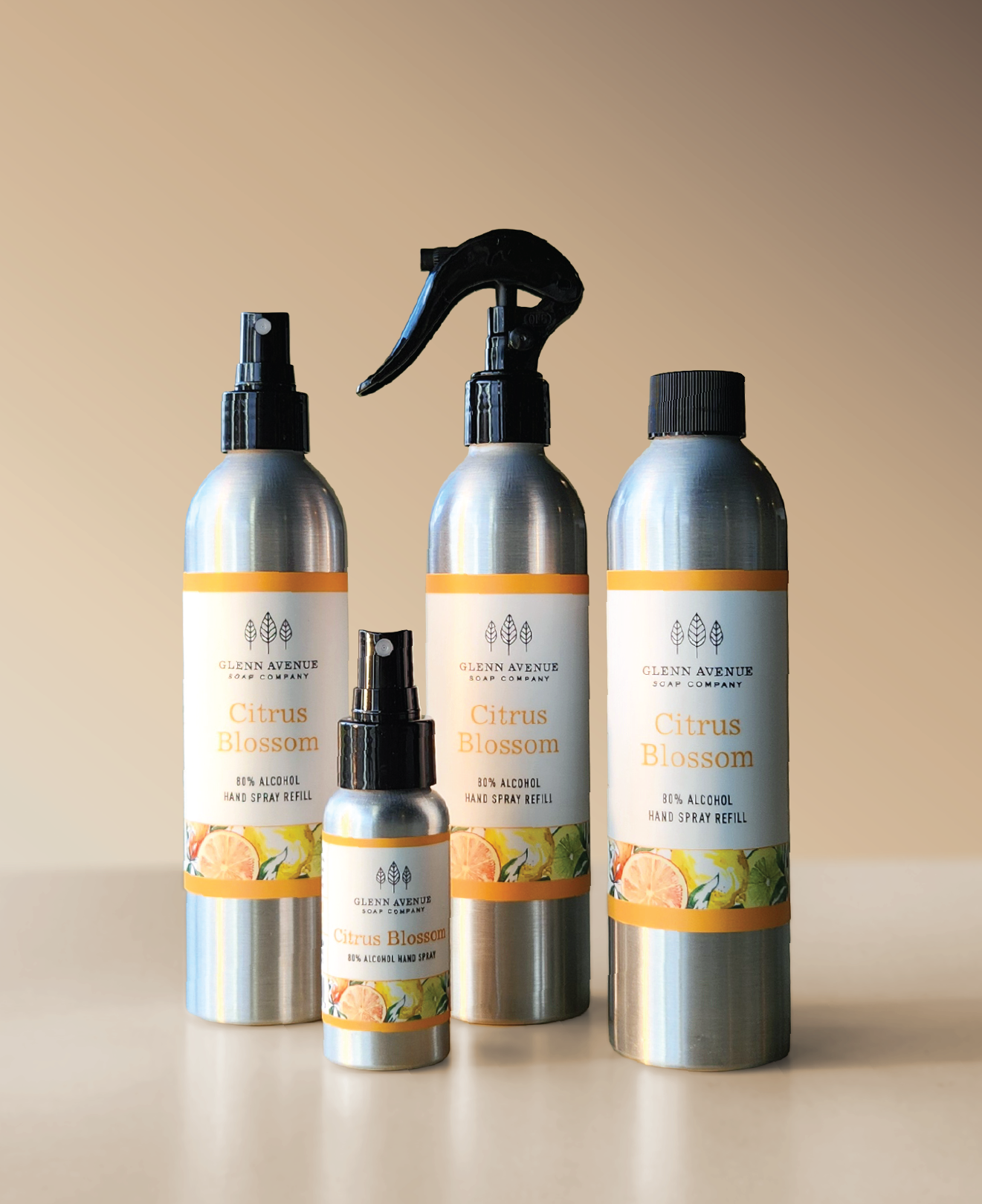 Citrus Blossom 80% Alcohol Hand Spray