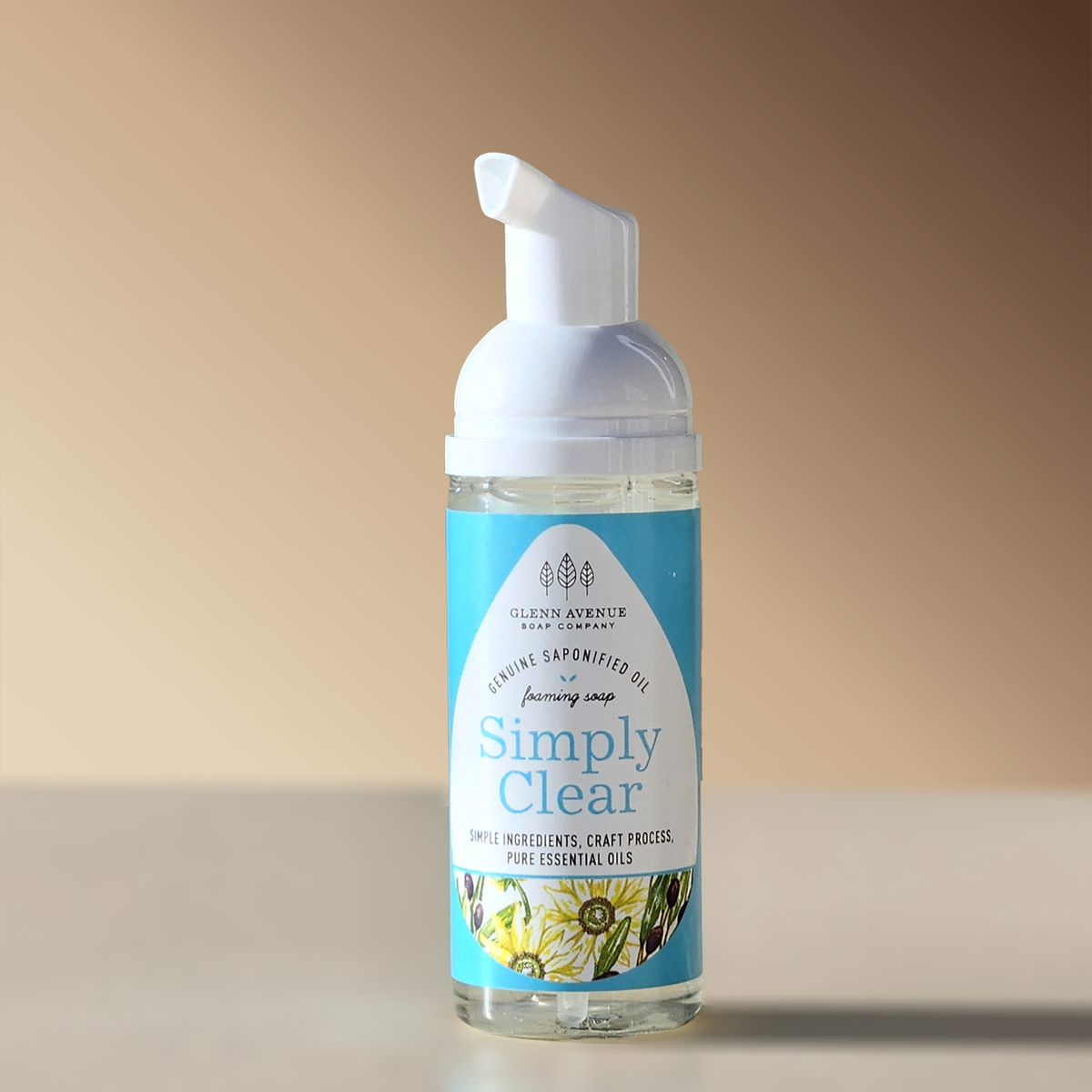Simply Clear Fragrance Free Foaming Hand Soap - 1.7oz Travel-Sized Min