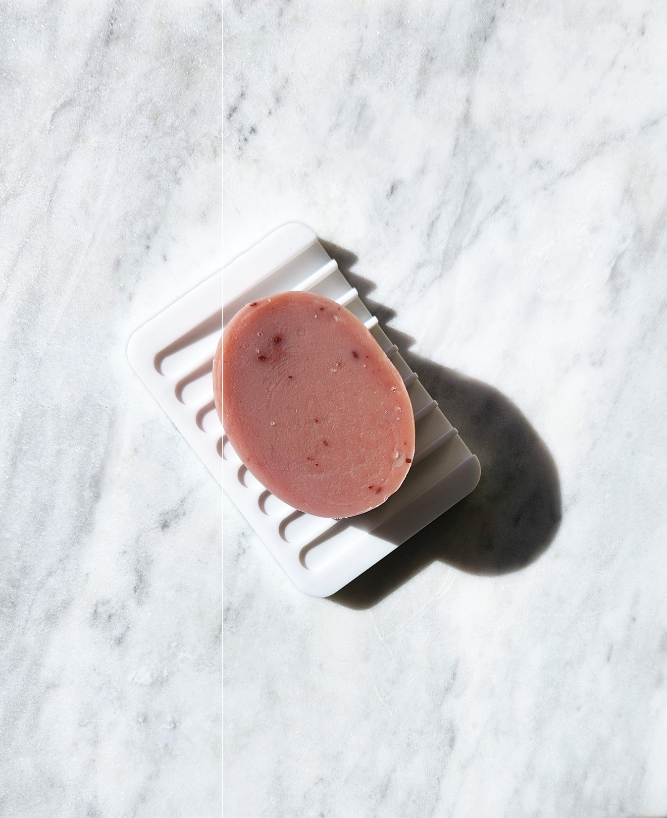 Silicone Self-Draining Soap Dish