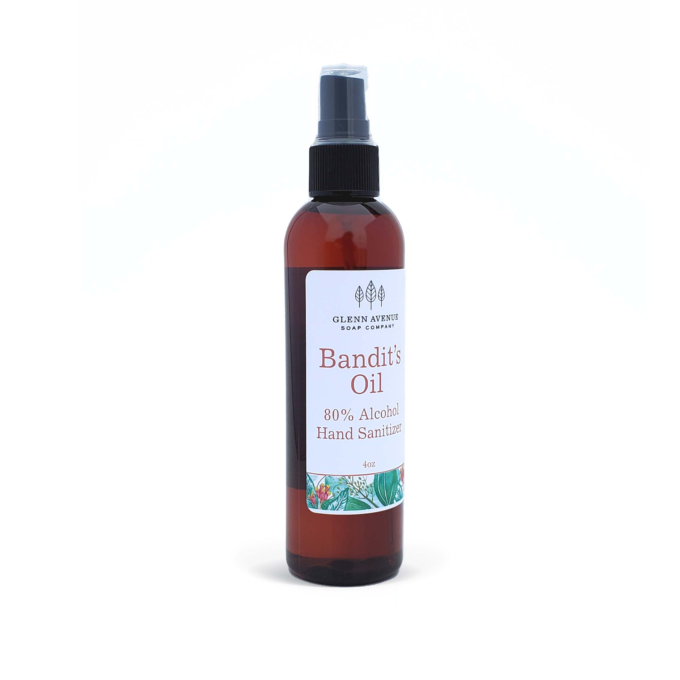 Bandit's Oil 80% Alcohol Hand Sanitizer