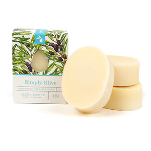 Simply Olive Fragrance Free Bar Soap