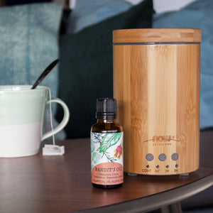 Real Bamboo Ultrasonic Essential Oil Diffuser
