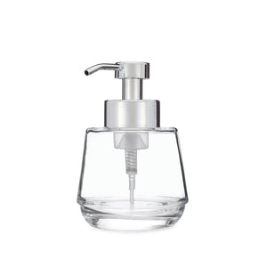 Fluted Glass Foaming Soap Dispenser - Glenn Avenue Soap Company