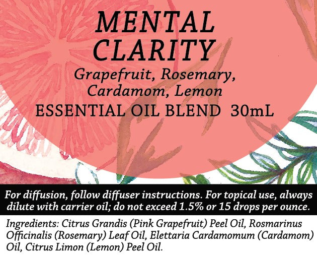 Mental Clarity Essential Oil Blend